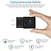 Topwey Fast Charging Block Compatible with Samsung, Fast Charger Adapter Galaxy Charger Adaptive Quick Charging Block for Samsung Galaxy S7/S8/S8+/S9/S10+/Edge/Note8/Note9(2 Pack Black)