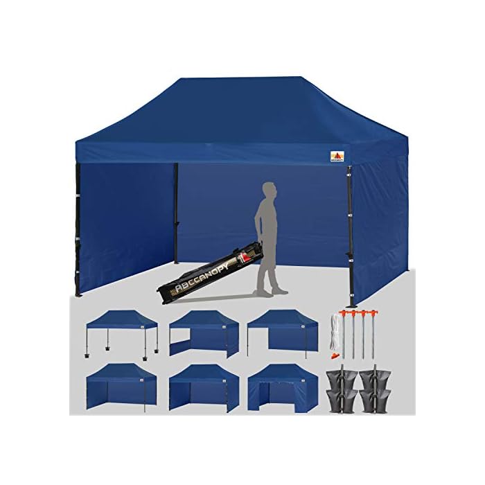 Buy ABCCANOPY Canopy Tent Popup Canopy 10x15 Pop Up Canopies Commercial