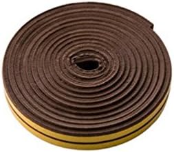 Soundproof Door Sweep, RUBBER FLEX SEAL, Self-adhesive Weatherproof Seal for Cracks and gaps