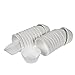 Mr Miracle Standard Size Baking Cups - Premium Quality, White, Grease-Proof, Oven & Microwave Safe Cupcake Liners - 500 Pack Paper Baking Cups for Muffins, Desserts & More