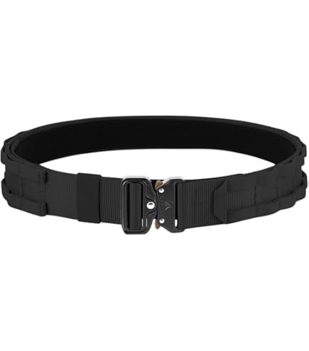 Amazon.com: Tac Shield Cobra Riggers belt, 1.75In, Black, Small