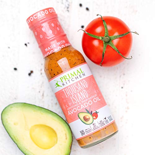 Primal Kitchen Avocado Oil Thousand Island Salad Dressing & Marinade, Whole 30 Approved & Paleo