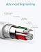 Anker Powerline 6ft Lightning Cable, MFi Certified for iPhone Xs/XS Max/XR/X / 8/8 Plus / 7/7 Plus / 6/6 Plus / 5s / iPad, and More(White)
