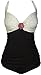 Women's Plus Size Swimwear Elegant Swimsuit One Piece Ruched Backless Monokini