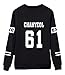 Kpop EXO Black Sweater Long Sleeve Hoody Pullover Sweatershirt