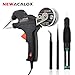 NEWACALOX Soldering Gun Kit, Automatic Solder Iron Set with Desoldering Pump and On/Off Switch, Tweezers, Soldering Wires, for Circuit Board Repair 80W 110V, 896℉