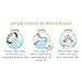 Nuk Simply Natural, Baby Bottle, 9 Ounce, 3 Pack