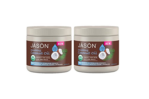 Jason Smoothing Coconut Oil -- 15 fl oz - 2pc