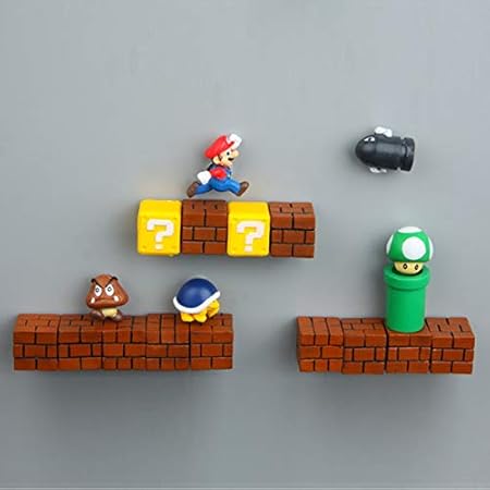 siqiwl Imanes para Nevera, 1 Pieza de Super Mario, imán para ...