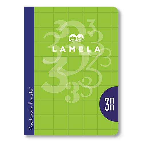 Lamela Notebook 1/4 50 Sheets Square 4 mm