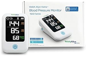 Welch Allyn Home 1500 Series Upper Arm Blood Pressure Monitor with Easy Bluetooth Smartphone Connectivity RPM-BP100