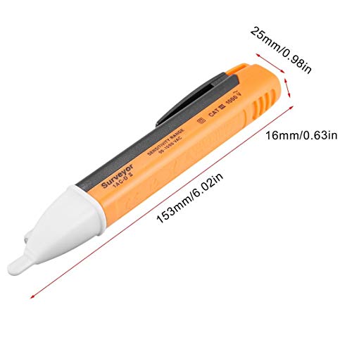 Digital Electrical Socket Wall AC Power Outlet Voltage Detector Sensor Tester Pen 90-1000V Measure Voltage Instruments - Thumbnail 3