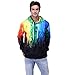 youvimi Unisex 3D Printed Drawstring Pockets Pullover Hoodie Hooded Sweatshirt