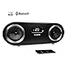Fluance Fi50 Two-Way High Performance Wireless Bluetooth Premium Wood Speaker System with aptX Enhanced Audio (Black Ash)