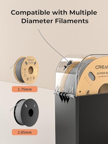Creality Filament Dryer Box Pro, Upgraded 360° Heating with Fan, Dust & Moisture-Proof Storage, 3D Printer Filament Spool Holder, Dehydrator for 1.75mm/2.85mm PLA PETG ABS TPU