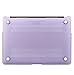 MOSISO Compatible with MacBook Air 13 inch Case (Models: A1466 & A1369, Older Version 2010-2017 Release), Protective Plastic Hard Shell Case Cover, Light Purple