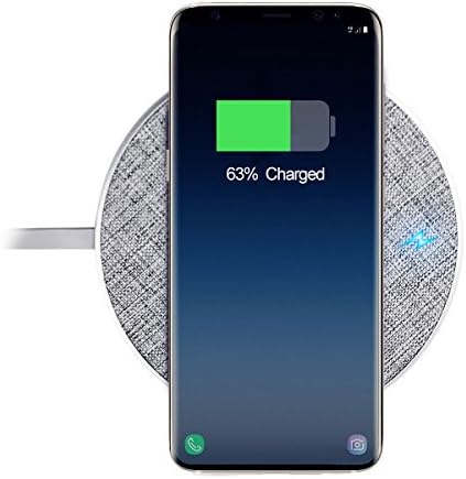 Fast Wireless Charger ,LEKANG Wireless Charger Pad for iPhone X, iPhone 8/8 Plus,Samsung Galaxy S6/S7.S8/S8Plus,Note 8 (No AC Adapter)