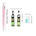 HaiMay 26 Pieces Mechanical Pencil Set,10 Pieces 0.7 mm Mechanical Pencils and 10 Replaceable Tubes Lead With 5 Pack Erasers 1 Pack Transparent Bag For School and Office(10 colors)
