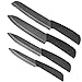 imokLife Ceramic Knife Set (4 Pieces) Kitchen Knives with Safety Sheaths Super Sharp and Never Rust(6