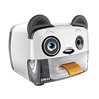 Electric Pencil Sharpener,Heavy Duty Helical Blade Sharpeners Plug in for Kids Artists Classroom Office School,Auto-Stop Feature for No.2 and Colored Pencils (Panda)