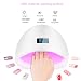 Professional 48W Nail Dryer, Nail Dryer Lamp, Nail Phototherapy Whitening Gel Polish Curing Manicure,(US)thumb 3