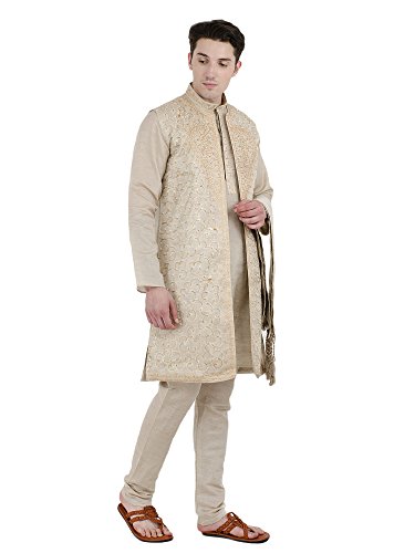 1 Pajama+4+Piece+Sherwani+Christmas+Wedding