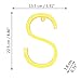 Light Up LED Neon Letter Sign Wall Decorative Neon Lights Warm White Alphabet Marquee Letter Lights For Birthday Wedding Party Decor - S