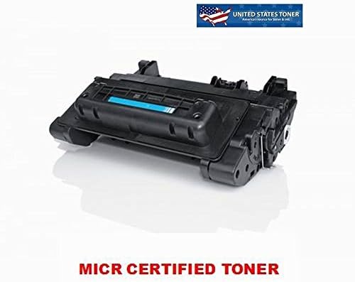 MICR HP LaserJet 600 M601 M601N M601DN M602N M603 M4555, CE390A Compatible MICR Check Printing Toner Cartridge. United States Toner® brand, STMC Certified
