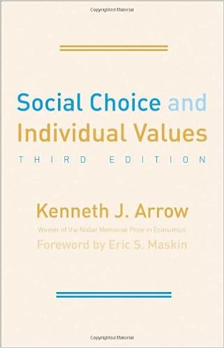 Social Choice And Individual Values Third Edition Cowles - 