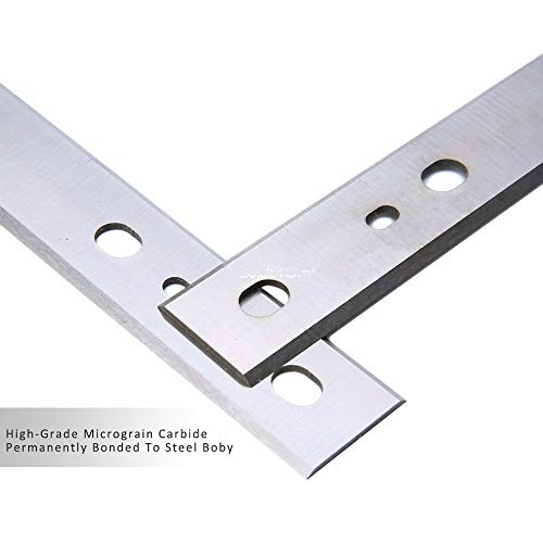 TJATSE Upgraded 13Inch HSS Replacement Planer Knives for DeWalt DW735