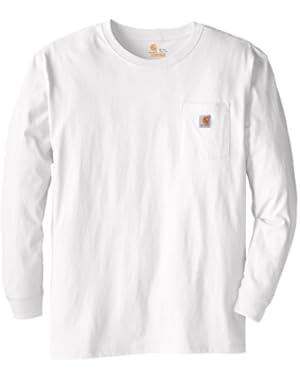 Men's Big & Tall Workwear Pocket LS Jersey K126