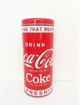 Caja de tubo de aluminio marca Coca Cola: Amazon.es: Hogar