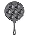 +Iron Dutch Aebleskiver Pan Cast Iron