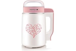 Joyoung Mini Soy Milk Maker 0.6L, Multi-Function One-Touch Machine for Soy Milk, Porridge, Soup & Baby Food, DJ06U-DS920SG, C