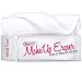 The Original MakeUp Eraser, Erase All Makeup With Just Water, Including Waterproof Mascara, Eyeliner, Foundation, Lipstick, and More (Clean White)
