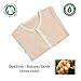 Niteo Baby Organic Cotton Snap Front Coverall, Light Brown, 3-6M