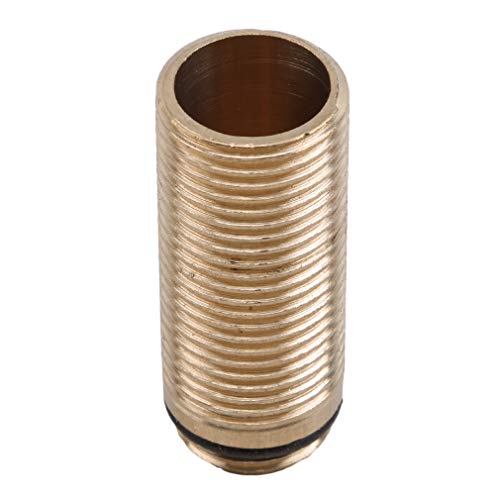 SOURBAN Faucet Pipe Fitting Garden Threaded Water Pipe Adaptor Faucet Hoses Coupling Adapter,Copper 2,3.35inch