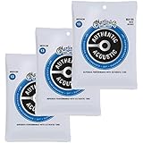 Martin MA150 Authentic Acoustic SP 80/20 Bronze Medium 13-56 (3-Pack Bundle)