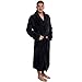 Mens Hooded Robe - Plush Shawl Kimono Bathrobe by Ross Michaels