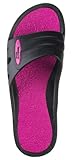 Isadore Womans New Slide Beach Sandal Slippers in Bright Fun Colors