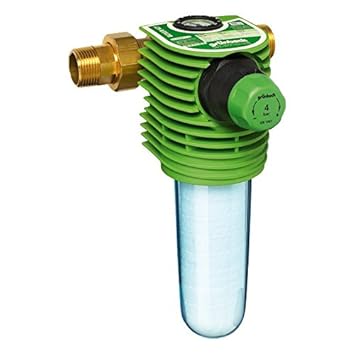Grünbeck Boxer KD Wasserfilter 1“, Feinfilter für Trinkwasseranlagen, inkl. Wasserzähler, mit Druckminderer, 101 260