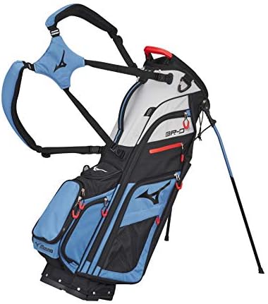 blue mizuno golf bag