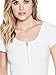 GUESS Factory Women's Liliya Zip Tee