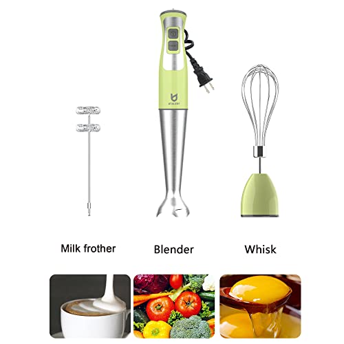 Immersion Hand Blender, UTALENT 3in1 8Speed Stick Blender with Milk
