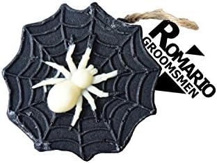Romario Groomsmen - Spider Soap Bar Exfoliant to clean dark spots Body Scrub Soap Whitening Dirt Remover with Natural Fruit Extract and Honey