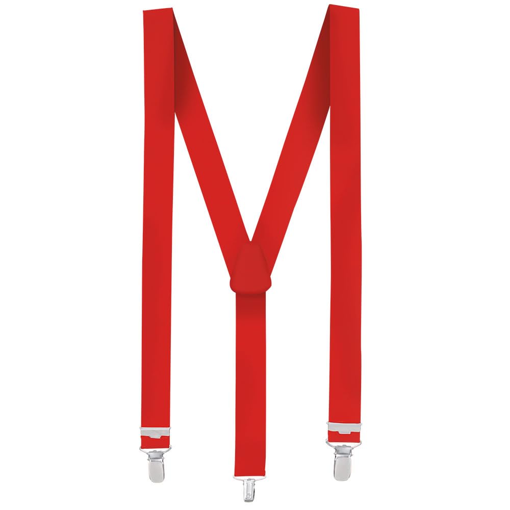 Boland 00586 Red Suspenders Braces