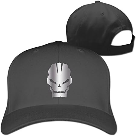 GJNSK Call Of Duty Skull Platinum Style Baseball Snapback Cap Black