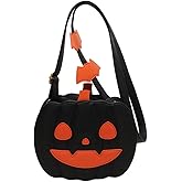 UBozeuiv Small Spooky Pumpkin Purse - Halloween Crossbody Bag for Women, Stylish and Fun Halloween Accessories
