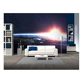 Earth Image. - Removable Wall Mural | Self-Adhesive Large Wallpaper - 66x96 inches