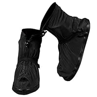 VXAR Rain Shoe Cover Waterproof Overshoe Black 3XL